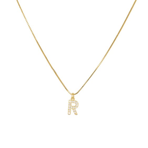 Collana Dilvdò Donna Letters in Argento Zircone CLDOR - CLDOR